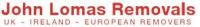 John Lomas Removals