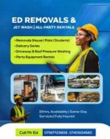 ED REMOVALS / JET WASH / ALL PARTY HIRE